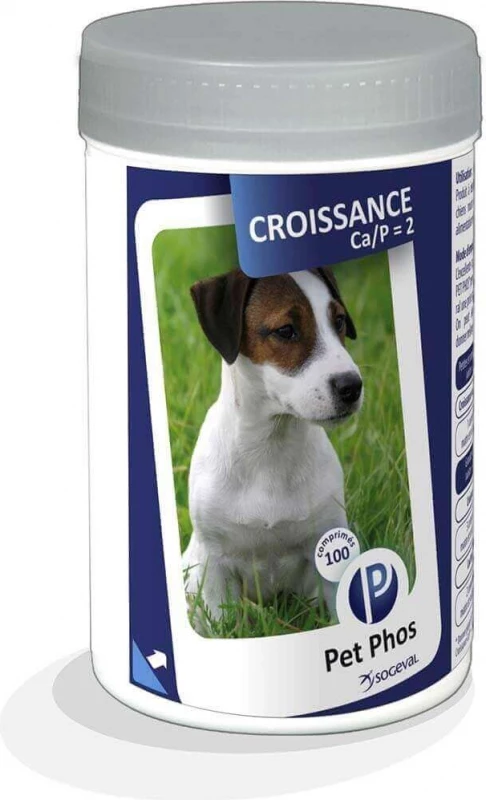 CEVA PET PHOS Groeisupplement (mineralen En Vitamines) 3 CEVA PET PHOS Groeisupplement (mineralen En Vitamines)