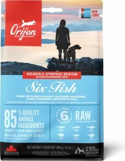 ORIJEN Six Fish Grain Free Adult & Puppy