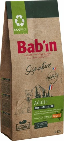 BAB'IN Signature Mini Sterilised, Met Kip
