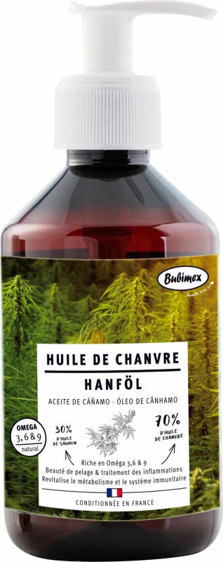 BUBIMEX Hennepolie Voor Honden En Katten 3 BUBIMEX Hennepolie Voor Honden En Katten