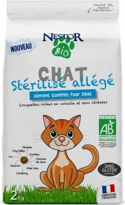 NESTOR BIO Graanvrij, Voor Gesteriliseerde Katten