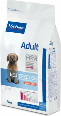 VIRBAC Veterinary HPM Neutered Small & Toy Voor Kleine, Gesteriliseerde Honden