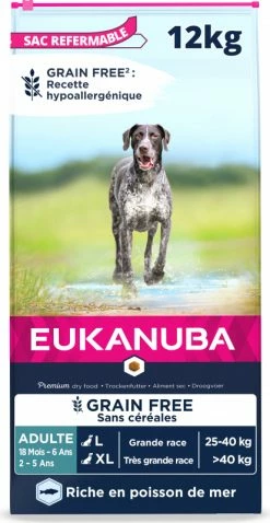 EUKANUBA Gran Free Dog Adult L/XL -winkel voor hondenvoer lm 83fe9fc289c3ff0af142b6d3bead98a9231672227204