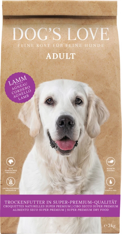 DOG´S LOVE DOG'S LOVE Graanvrij, Met Lam 3 DOG´S LOVE DOG'S LOVE Graanvrij, Met Lam
