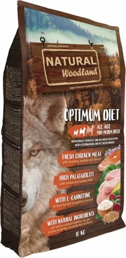 Natural Woodland NATURAL GREATNESS Optimum Mini/Medium Met Gevogelte Voor Kleine/middelgrote Honden En Puppy's -winkel voor hondenvoer lm 879d516b13671a4179d9b7b458a6ebdeb921652091218