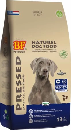 BF PETFOOD - BIOFOOD Geperste Hondenbrok Met Lam 24/14