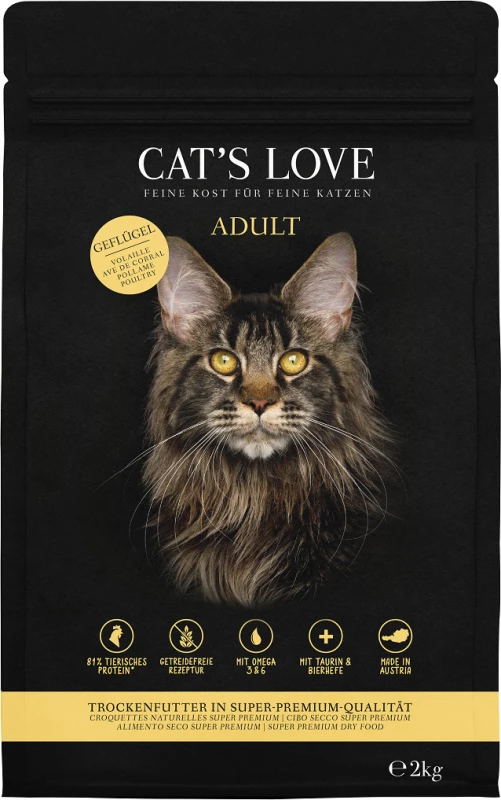 CAT'S LOVE Adult, Met Gevogelte 3 CAT'S LOVE Adult, Met Gevogelte