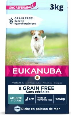 EUKANUBA Grain Free Adult S/M -winkel voor hondenvoer lm 892c2aee86157b4a40b78132f1e71a9e6f11672226739