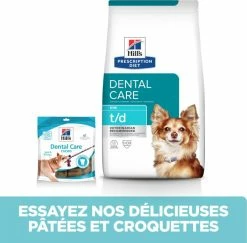 HILL'S Prescription Diet T/D Dental Care Mini -winkel voor hondenvoer lm 896061412e4a03c02f9902576ec55ebbe771646750813