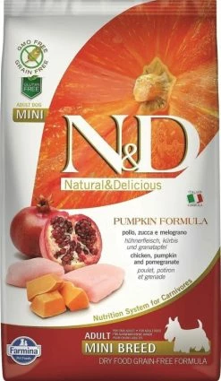 Farmina N&d FARMINA N&D Adult Mini Dog Grain Free Pompoen, Kip & Granaatappel