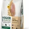 Vigor & Sage Vigor & Sage Ginseng Well Being Grain Free Small Breed Adult Dog, Met Kip & Zeewier -winkel voor hondenvoer lm 997ec5aa0b7846082a2415f0902f0da88f21631609343